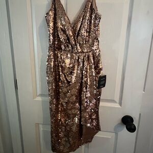NWT Lulus sequin mini dress